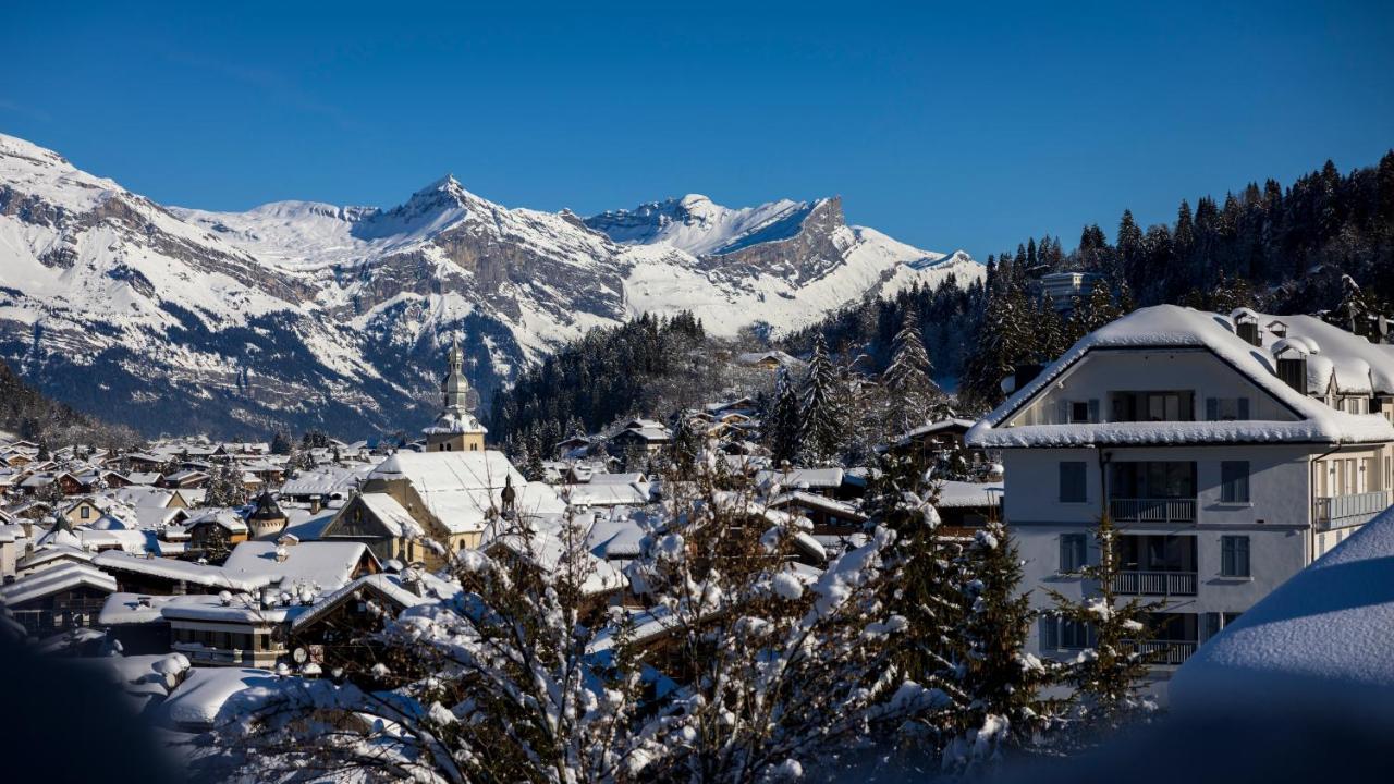 Au Coin Du Feu Hotel Megeve Exterior photo