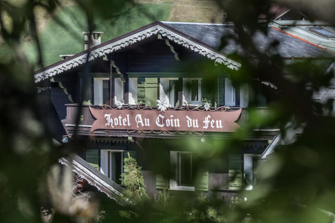 Au Coin Du Feu Hotel Megeve Exterior photo